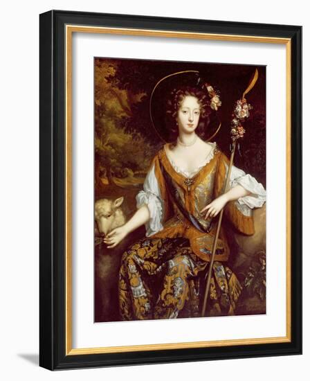 Elizabeth Jones, Countess of Kildare, C.1684-William Wissing-Framed Giclee Print