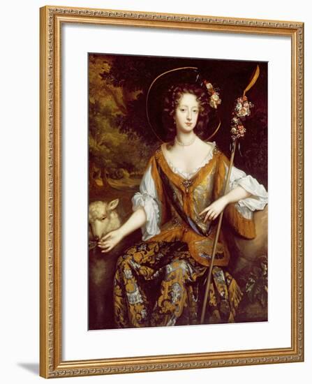 Elizabeth Jones, Countess of Kildare, C.1684-William Wissing-Framed Giclee Print