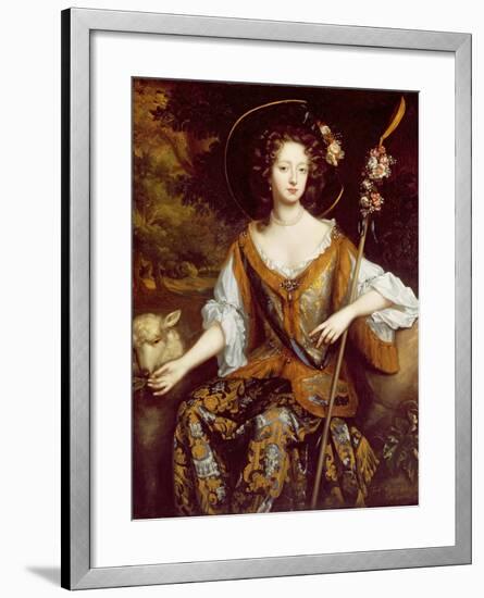 Elizabeth Jones, Countess of Kildare, C.1684-William Wissing-Framed Giclee Print