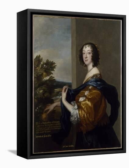 Elizabeth, Lady Dungarvan and Clifford-Sir Anthony Van Dyck-Framed Premier Image Canvas