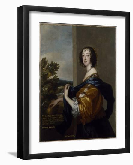 Elizabeth, Lady Dungarvan and Clifford-Sir Anthony Van Dyck-Framed Giclee Print