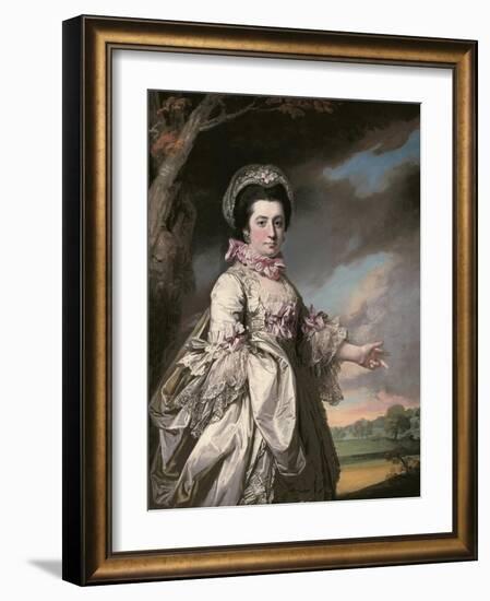 Elizabeth, Lady Jones, 1769-Francis Cotes-Framed Giclee Print
