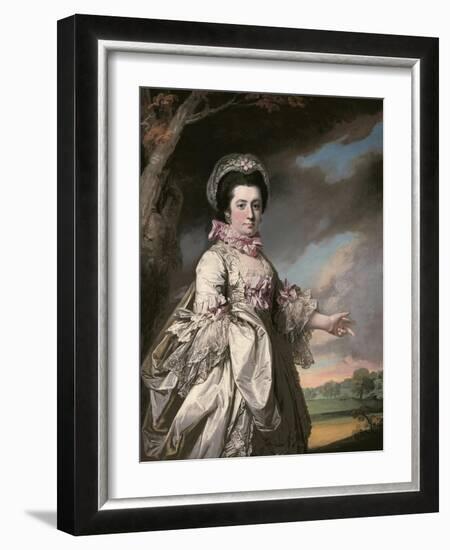 Elizabeth, Lady Jones, 1769-Francis Cotes-Framed Giclee Print