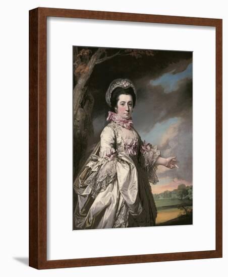 Elizabeth, Lady Jones, 1769-Francis Cotes-Framed Premium Giclee Print