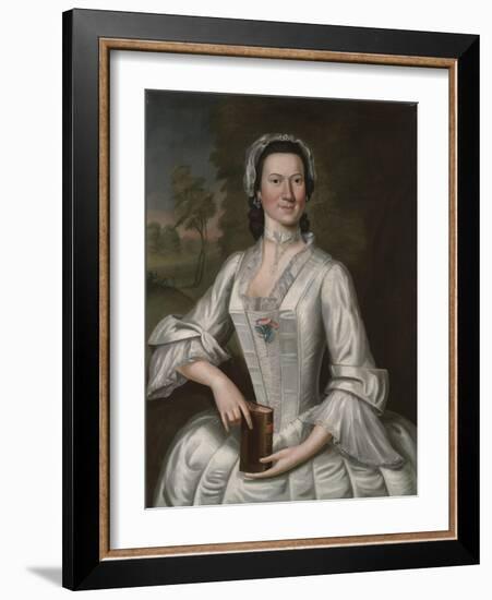 Elizabeth Moffatt Sherburne, c.1750-John Greenwood-Framed Giclee Print