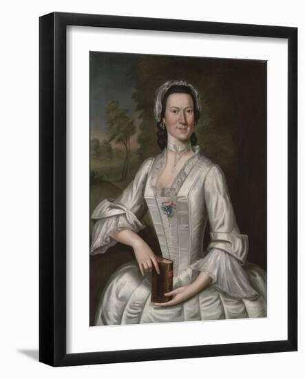 Elizabeth Moffatt Sherburne, c.1750-John Greenwood-Framed Giclee Print
