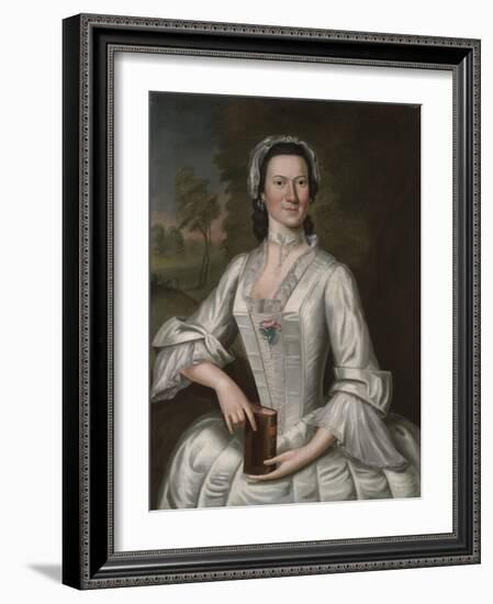 Elizabeth Moffatt Sherburne, c.1750-John Greenwood-Framed Giclee Print