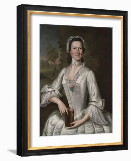 Elizabeth Moffatt Sherburne, c.1750-John Greenwood-Framed Giclee Print