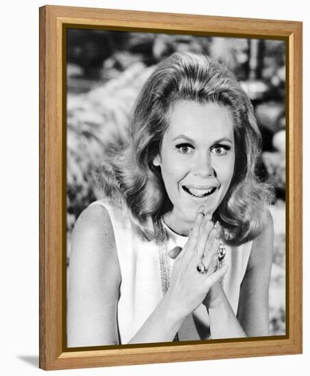 Elizabeth Montgomery - Bewitched-null-Framed Stretched Canvas