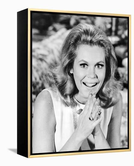 Elizabeth Montgomery - Bewitched-null-Framed Stretched Canvas