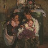 The Closed Shutters (Oil on Canvas)-Elizabeth Nourse-Giclee Print