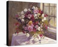 Roses on a Window Sill-Elizabeth Parsons-Giclee Print
