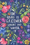 Greener Grass-Elizabeth Rider-Framed Premier Image Canvas