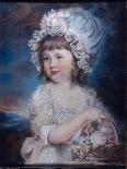 Portrait of Lady Georgiana Cavendish-Elizabeth Royal-Giclee Print
