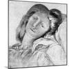 Elizabeth Siddal - wife-Dante Gabriel Rossetti-Mounted Giclee Print