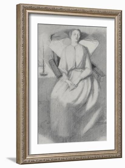 Elizabeth Siddal-Dante Gabriel Rossetti-Framed Giclee Print