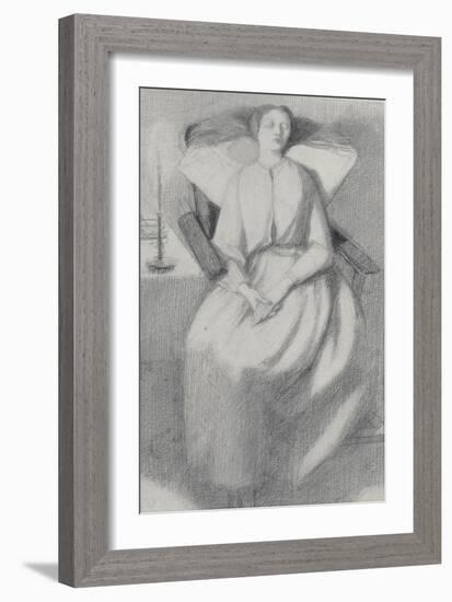 Elizabeth Siddal-Dante Gabriel Rossetti-Framed Giclee Print