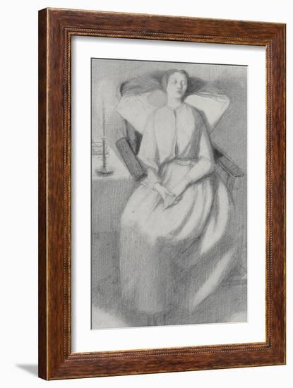 Elizabeth Siddal-Dante Gabriel Rossetti-Framed Giclee Print