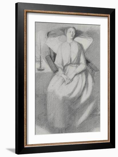 Elizabeth Siddal-Dante Gabriel Rossetti-Framed Giclee Print