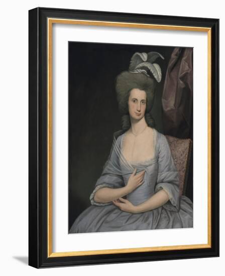 Elizabeth Stevens Carle, c.1783-84-Joseph Wright-Framed Giclee Print