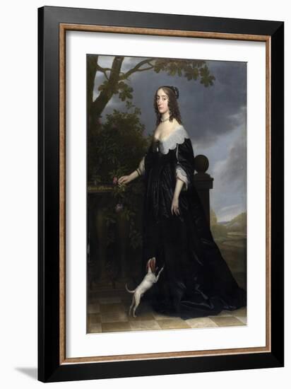 Elizabeth Stuart (1596-166), Queen of Bohemia, 1642-Gerrit van Honthorst-Framed Giclee Print