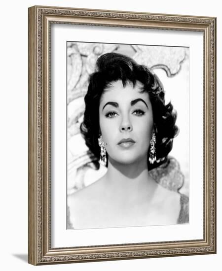 Elizabeth Taylor, 1953-null-Framed Photo