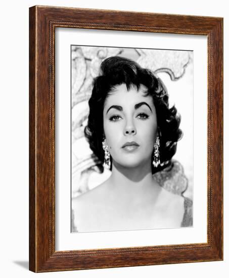 Elizabeth Taylor, 1953-null-Framed Photo