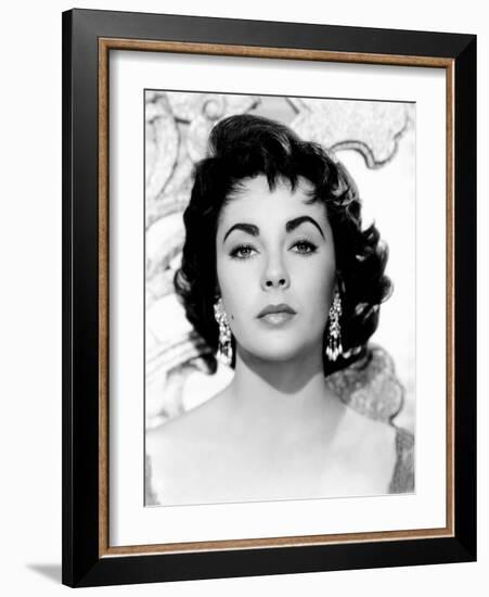 Elizabeth Taylor, 1953-null-Framed Photo