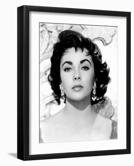 Elizabeth Taylor, 1953-null-Framed Photo