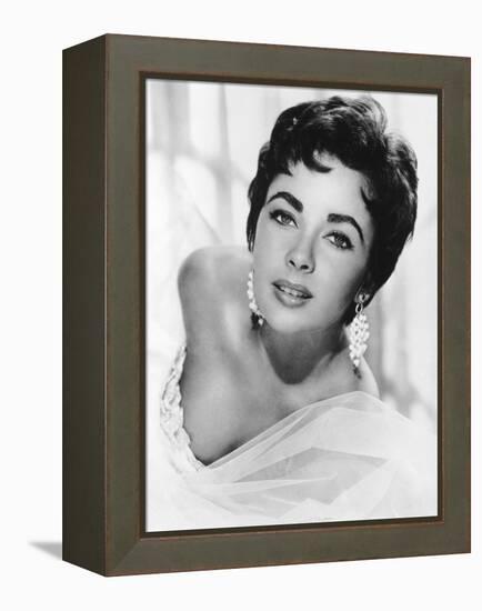 Elizabeth Taylor, 1954-null-Framed Stretched Canvas