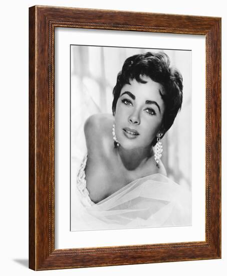 Elizabeth Taylor, 1954-null-Framed Photo