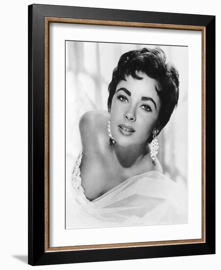 Elizabeth Taylor, 1954-null-Framed Photo