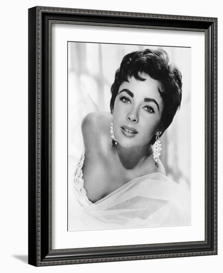 Elizabeth Taylor, 1954-null-Framed Photo