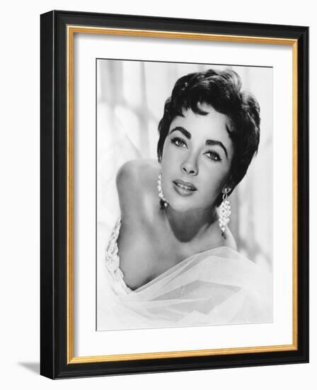 Elizabeth Taylor, 1954-null-Framed Photo