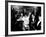 Elizabeth Taylor, After Winning an Oscar, in Crowd with Husband, Eddie Fisher-Grey Villet-Framed Premium Photographic Print