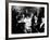 Elizabeth Taylor, After Winning an Oscar, in Crowd with Husband, Eddie Fisher-Grey Villet-Framed Premium Photographic Print