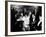 Elizabeth Taylor, After Winning an Oscar, in Crowd with Husband, Eddie Fisher-Grey Villet-Framed Premium Photographic Print