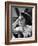 ELIZABETH TAYLOR (b/w photo)-null-Framed Photo