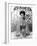 Elizabeth Taylor (b/w photo)-null-Framed Photo