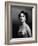 Elizabeth Taylor (b/w photo)-null-Framed Photo