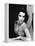 Elizabeth Taylor (b/w photo)-null-Framed Stretched Canvas