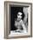 Elizabeth Taylor (b/w photo)-null-Framed Photo