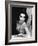 Elizabeth Taylor (b/w photo)-null-Framed Photo