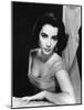 Elizabeth Taylor (b/w photo)-null-Mounted Photo