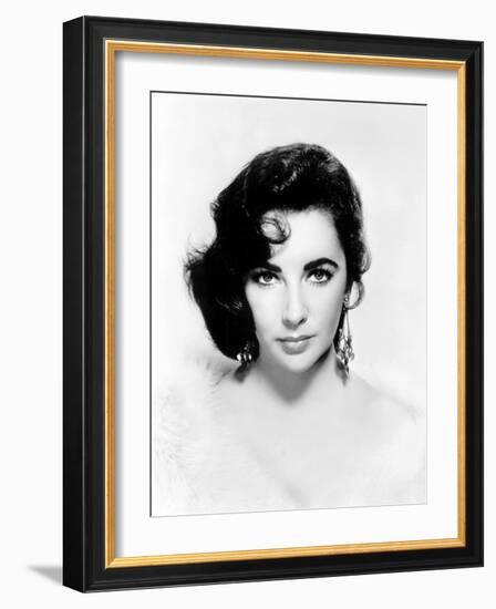 Elizabeth Taylor, Ca. Mid-1950s-null-Framed Photo