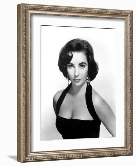 Elizabeth Taylor, Ca. Mid-1950s-null-Framed Photo