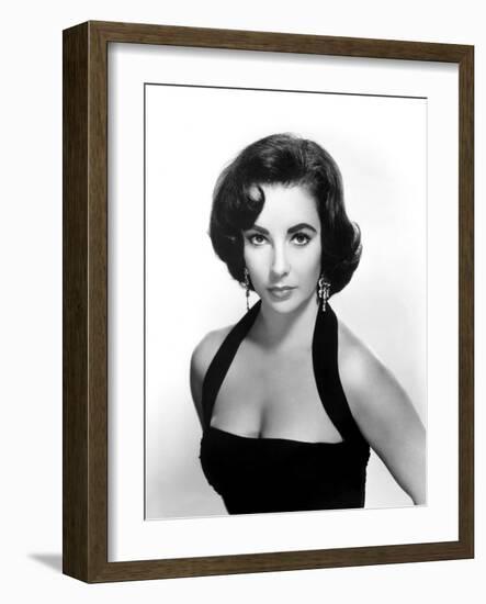 Elizabeth Taylor, Ca. Mid-1950s-null-Framed Photo