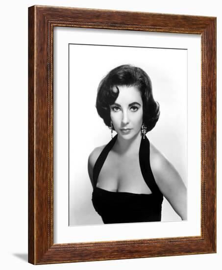 Elizabeth Taylor, Ca. Mid-1950s-null-Framed Photo