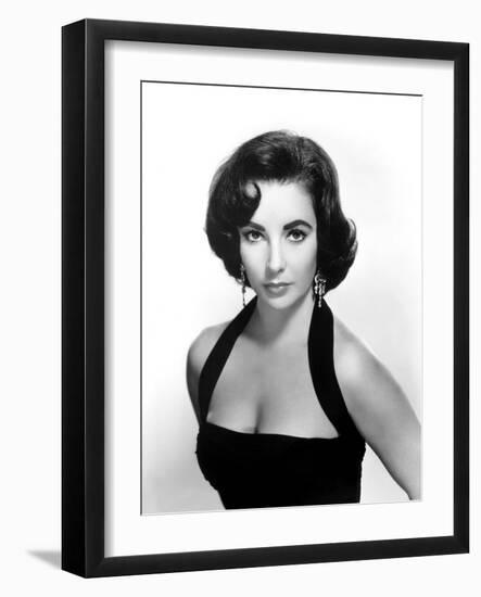 Elizabeth Taylor, Ca. Mid-1950s-null-Framed Photo