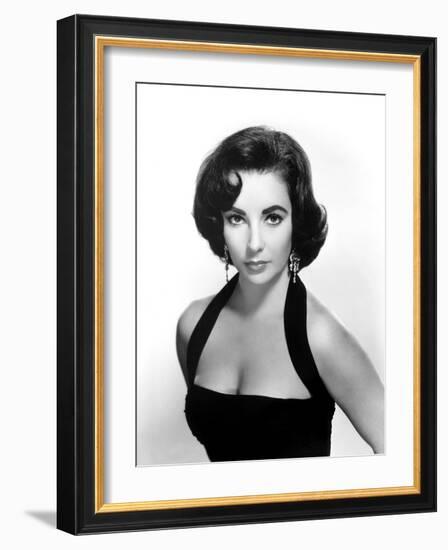 Elizabeth Taylor, Ca. Mid-1950s-null-Framed Photo